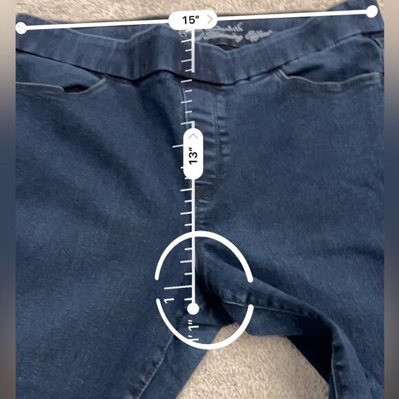 Gloria Vanderbilt all around slimming effect jeans size 12 - Picture 9 of 13